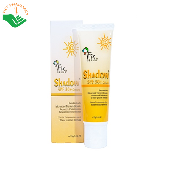 Kem chống nắng Fixderma Shadow SPF 50 Cream